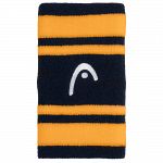 Head Striped Wristband 5'' Navy / Banana - 2 szt.